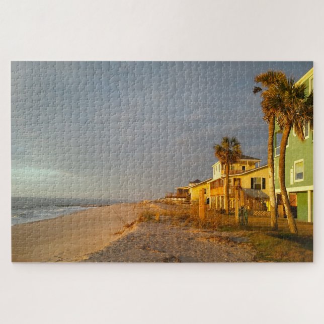 Edisto Island Beach South Carolina. Puzzle (Horizontal)