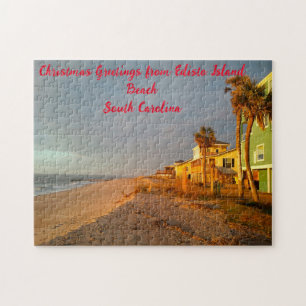 Edisto Island Beach South Carolina. Puzzle