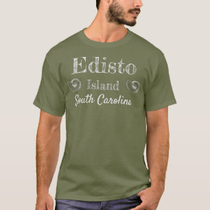 Edisto Island SC Beach Muschel gestört T-Shirt