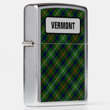 [EDIT] US-Bundesstaat Vermont Tartan Zippo Feuerze