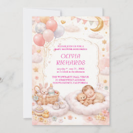 Editable Baby Shower Invitation Template  Einladung