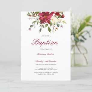 Editable Baptism Invitation, Custom Baptism Invita Einladung