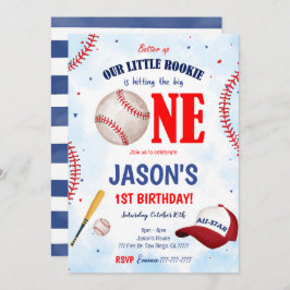 Editable Baseball-Einladung Einladung