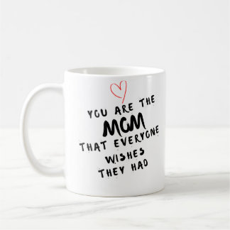 Editable Black and White Mother's Day Coffee Mug Kaffeetasse