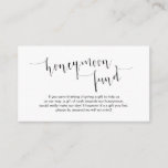 Editable Black Script, Wedeymoon Fund Begleitkarte<br><div class="desc">Das ist die moderne elegante Romantik Editable,  Black Kalligraphie Skript,  Wedding Honeymoon Fund Enclosure Card. Sie können die Farben des Schriftartes ändern und Ihre Hochzeitsdetails in den entsprechenden Schriftart / Schrift hinzufügen.#TeeshaDerrick</div>