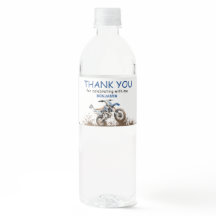 Editable Blue Dirt Bike