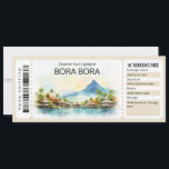 Editable Bora Bora Flugzeug Ticket Boarding Pass Einladung<br><div class="desc">Nehmen Sie Ihren Lieben auf eine Reise nach Bora Bora mit unserem einzigartigen Fake Boarding Pass Geschenkgutschein. Dieses kreative und individuell gestaltbare Boarding-Ticket von Bora Bora ist das ideale Geschenk für einen Geburtstag, ein Jubiläum oder einen besondere Anlass. Lass der Fantasie des Empfängers, sobald er auf ein Abenteuer eingeht. Es...</div>