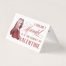 EDITABLE Classic Music mit Händel Valentine Card