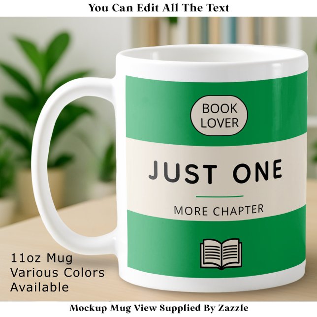 Editable Classic Retro Paperback Book Cover Green Kaffeetasse (Von Creator hochgeladen)