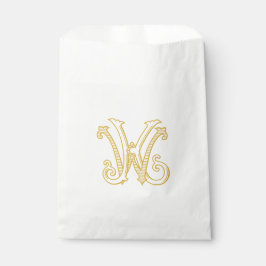 EDITABLE COLOR KW Monogram WK Logo Fevor Bag Geschenktütchen