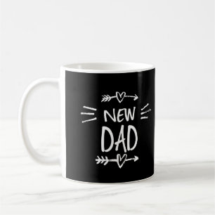 Editable Color New Dad Coffee Tasse