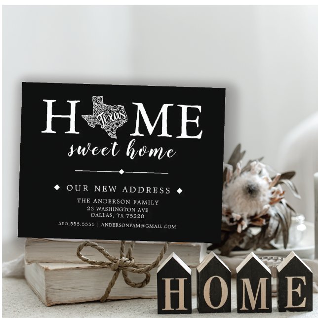 Editable Color TEXAS Moving Ankündigung (Von Creator hochgeladen)