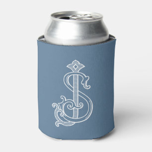 EDITABLE COLORS SJ Monogram JS Monogram Cozy Dosenkühler