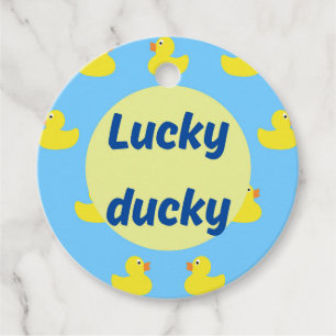 Editable Cruise Duck Geschenkanhänger