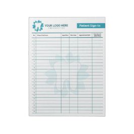 Editable Endodontics oder Dental Sign-In Notizblock