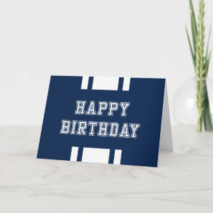 Editable Farbe Vielfalt glücklich Geburtstag Karte