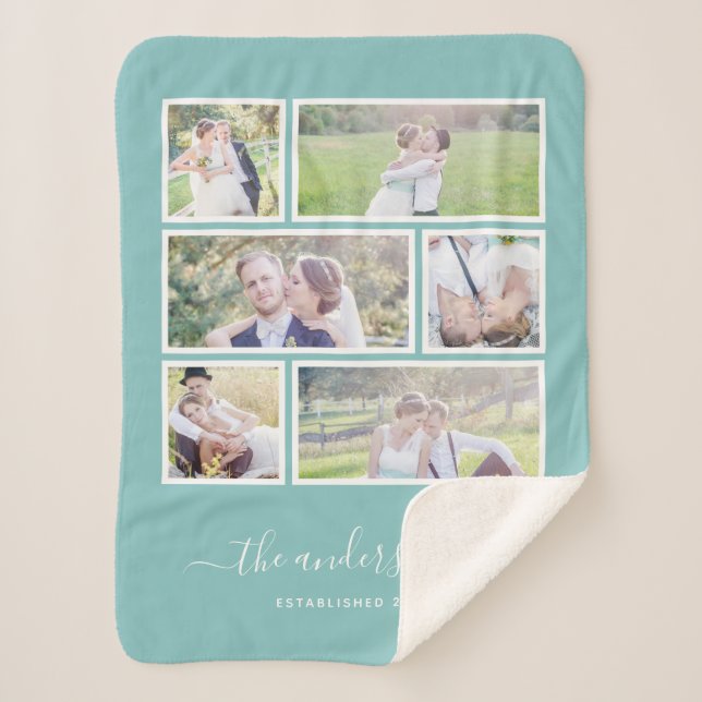 Editable Foto-Collagen-Skript der Sherpadecke (Vorderseite)