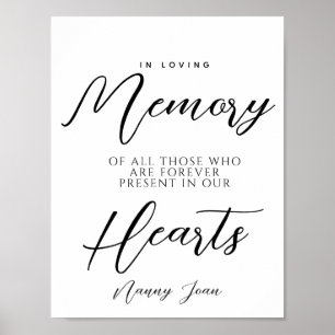 Editable Funeral Sign - Celebration of Life, Poster