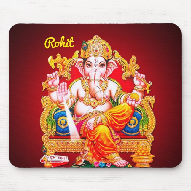 Editable Ganesh Mousepad (Vorne)