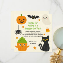 Editable Halloween - Little Monster Bash -