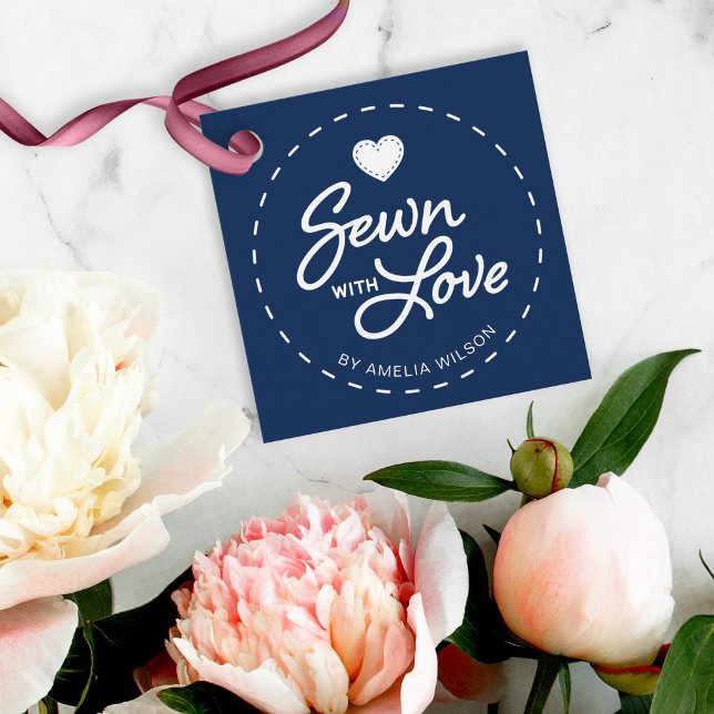 EDITABLE Hintergrundfarbe mit Liebe-Tag Geschenkanhänger (Von Creator hochgeladen)