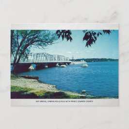 Editable Kanada Vintage Travel 1970er Postkarte