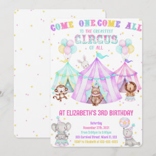 Editable Karneval Einladungen