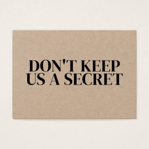Editable Kraft Resident a Friend Template Card