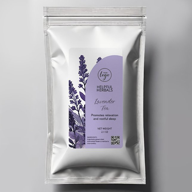 Editable Lavender Tea Labels (Von Creator hochgeladen)