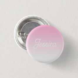 (Editable) Light Pink Color Ombre & Your Text Button