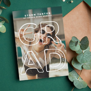 Editable LINE HOLLOW GRAD Contemporary 2023 Foto Ankündigung