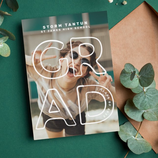 Editable LINE HOLLOW GRAD Contemporary 2023 Foto Ankündigung (Von Creator hochgeladen)