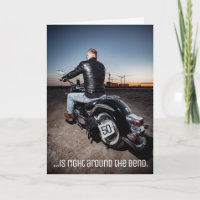 Editable Motorrad Motorradfahrer Biker Birthday