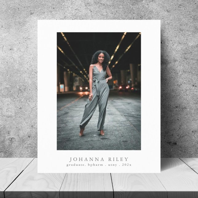 Editable Text Foto University Grad Ankündigung (Von Creator hochgeladen)