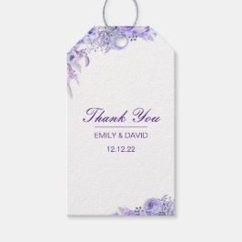 Editable Thank You Gift Tags, Custom Favor Tags Geschenkanhänger