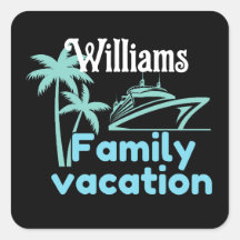 Editable Vacation Cruise