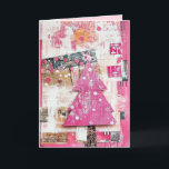 EDITABLE Vintag Pink Christmas Card Feiertagskarte<br><div class="desc">Vintage Weihnachtskarte im kreolischen Rosa-Stil auf beiden Seiten! Personalisieren Sie es und senden Sie es als Sofortdownload an Ihre Freunde und Familie. Das Interieur ist vollständig editierbar, sodass Sie die Grüße bearbeiten können, oder verlassen, wie es ist, und unterschreiben Sie es mit Ihrem Familiennamen, das Jahr, und alle Ihre Namen....</div>