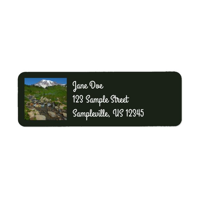 Edith Creek auf dem Monte Rainier (Vorne)