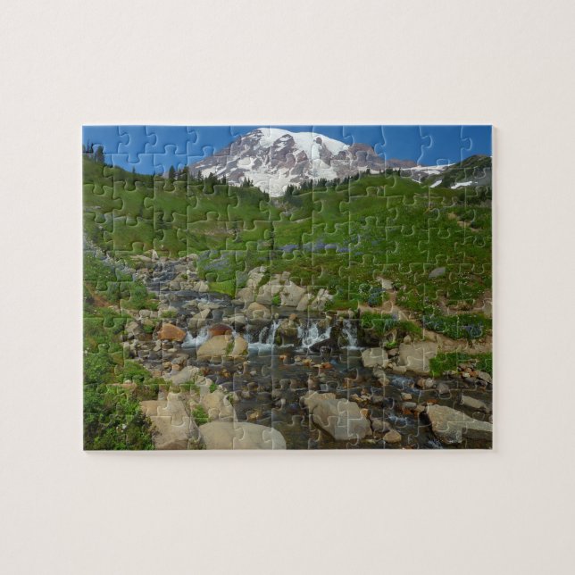 Edith Creek auf dem Monte Rainier Puzzle (Horizontal)