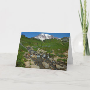 Edith Creek im Mount Rainier National Park Karte