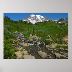 Edith Creek im Mount Rainier National Park Poster