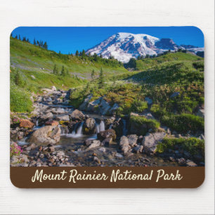 Edith Creek und Rainier Morning Light Mousepad