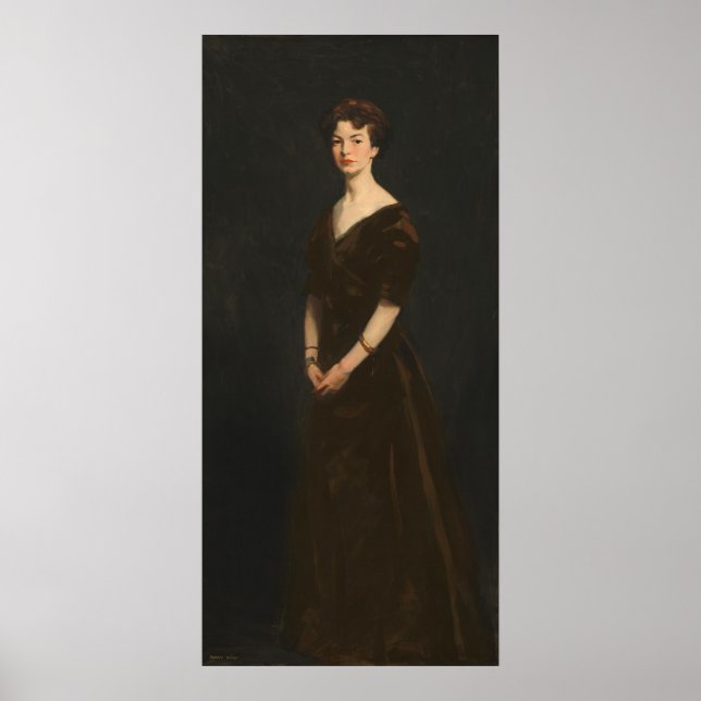 Edith Reynolds - Robert Henri Fine Art Poster (Vorne)