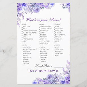 Editierbar Was ist auf Ihrer Purse Bridal, Babydus