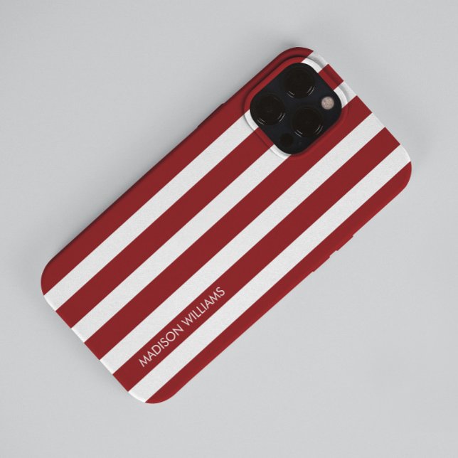 Editierbare Aufschrift Farbe Minimalistisch Case-Mate iPhone Hülle (Von Creator hochgeladen)