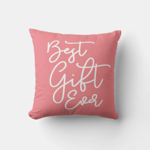 Editierbare Farbe Funny Modernes Skript Bestes Ges Kissen