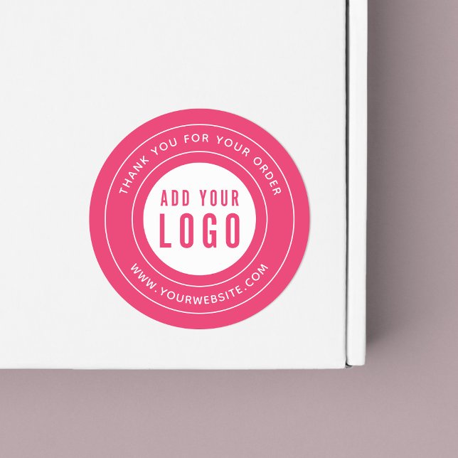 Editierbare Farbe Hinzufügen Ihrer Logo-Grenze Vie Runder Aufkleber (Von Creator hochgeladen)