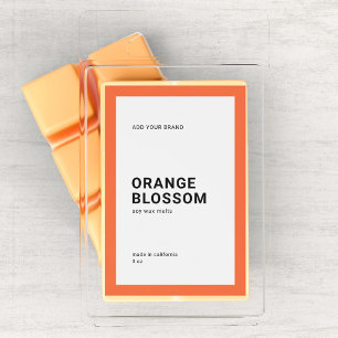 Editierbare Farbe Modernes Minimalistisches Produk Weinetikett