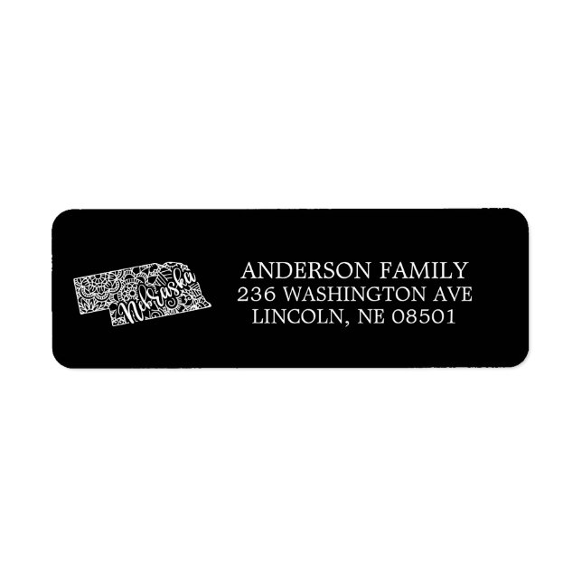 Editierbare Farbe NEBRASKA Bewegungsankündigung (Vorne)