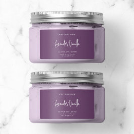 Editierbare Farbtabelle für das Minimalistische Pr Adressaufkleber